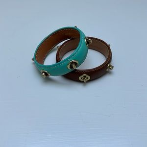 COACH leather bracelets